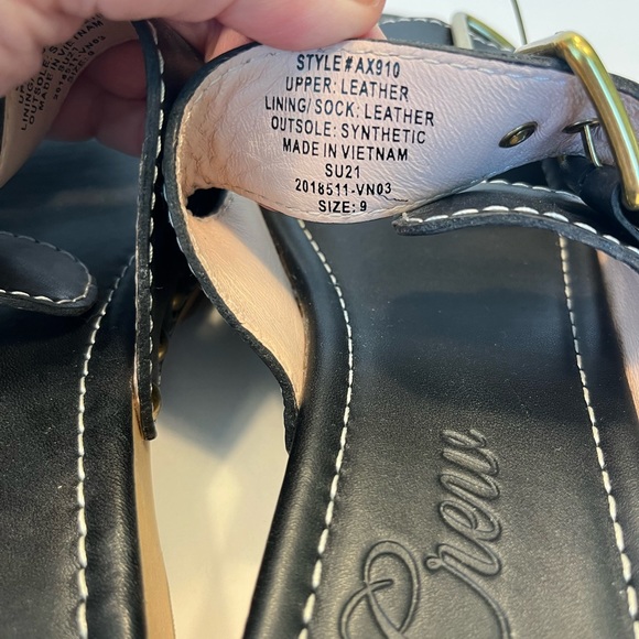 J. Crew Leather double buckle-strap sandals - Picture 11 of 11